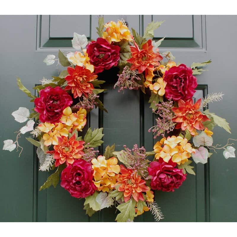 Welcome Your Guests with an Autumn Wreath