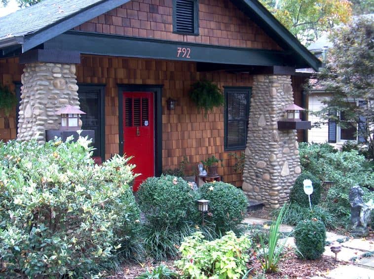 Fairytale Stone Porch Columns