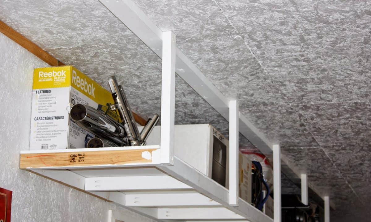 25 DIY Garage Shelves Ideas