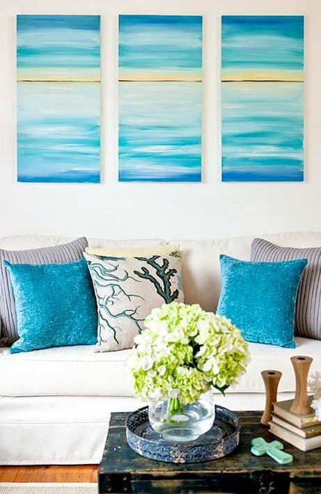 Easy Ocean Art Canvases