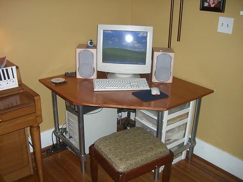 Customizable Industrial Style Desk